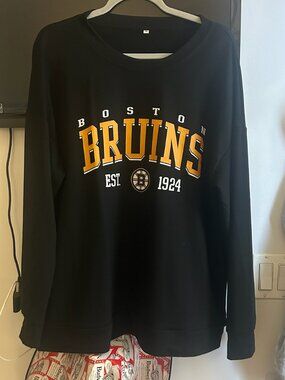 Boston Bruins Long Sleeve Crew